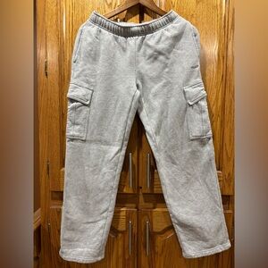 TNA Light Gray Cargo Pants